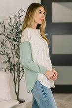 Because I Can Drop Shoulder Henley Top