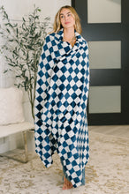 Berry Cozy Checkered Blanket