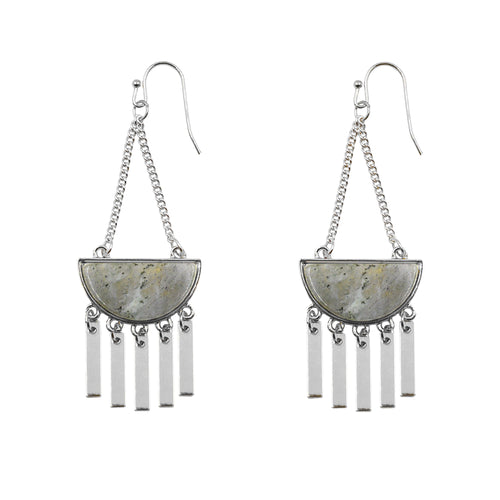 Bianca Collection - Silver Haze Earrings