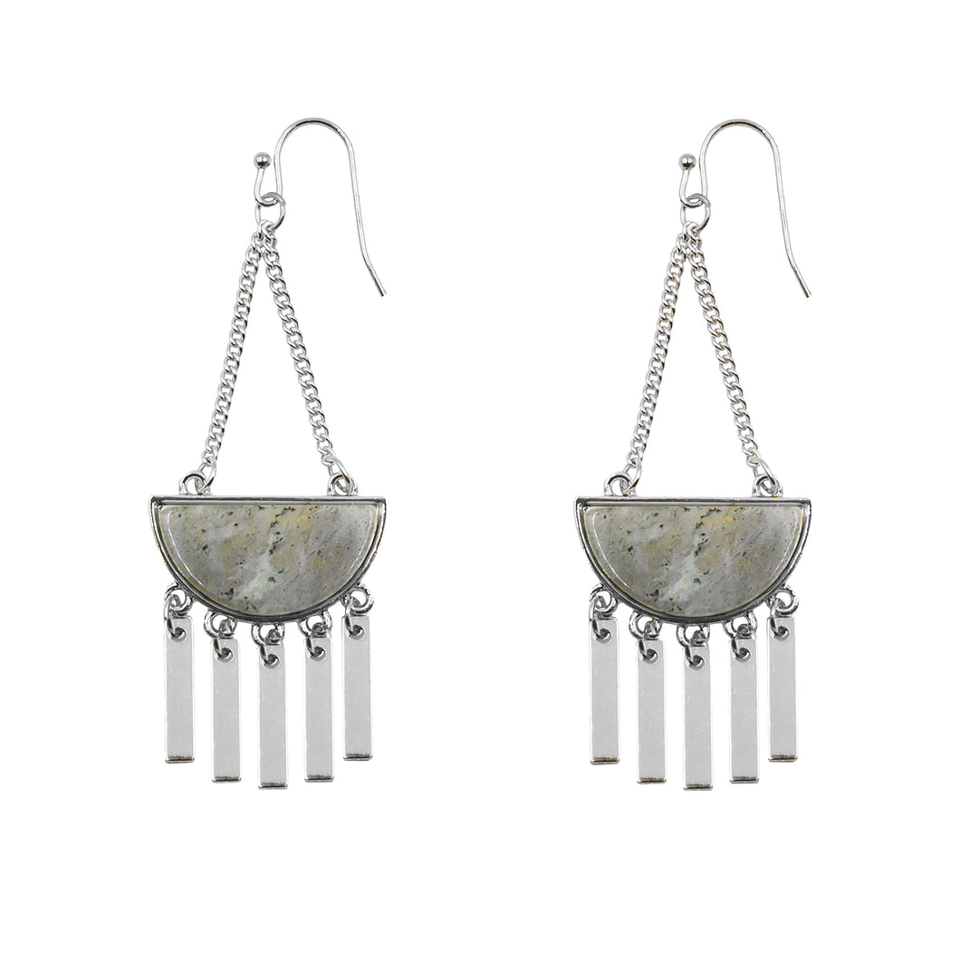 Bianca Collection - Silver Haze Earrings