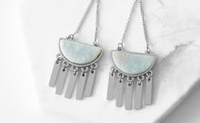 Bianca Collection - Silver Solar Earrings