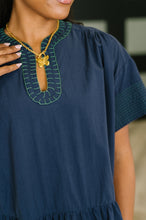 Boot Scootin' Boogie Tiered Dress in Navy - Sunshine Styles Boutique