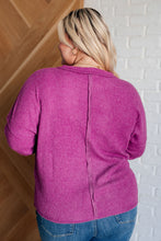 Casual Tuesday Ribbed Knit Sweater in Light Plum