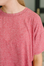 Couldn't Help It Melange Set in Dark Red