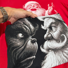 He’s a mean one Santa