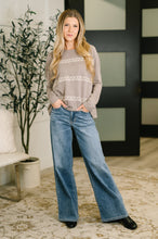 Down to Every Detail Drop Shoulder Long Sleeve in Stone Taupe - Sunshine Styles Boutique