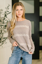 Down to Every Detail Drop Shoulder Long Sleeve in Stone Taupe - Sunshine Styles Boutique