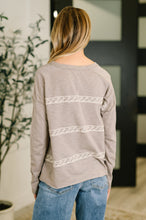 Down to Every Detail Drop Shoulder Long Sleeve in Stone Taupe - Sunshine Styles Boutique