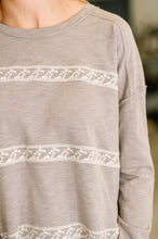 Down to Every Detail Drop Shoulder Long Sleeve in Stone Taupe - Sunshine Styles Boutique