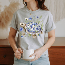 Baby Blue Turtle Tshirt