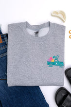 Embroidered Easter Truck Sweatshirt