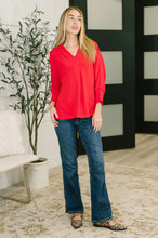 Easy Essence V-Neck Oversized Tunic Top - Sunshine Styles Boutique