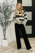 Fall Into Us Color Block Knit Pullover