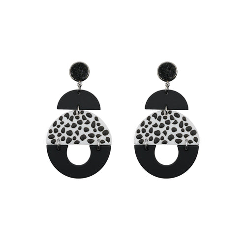Fiji Collection - Silver Purdy Earrings
