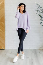 Good Things Are Coming V-Neck Top in Lavender - Sunshine Styles Boutique