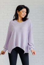 Good Things Are Coming V-Neck Top in Lavender - Sunshine Styles Boutique