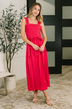 Hold Me Down Midi Dress in Fuchsia - Sunshine Styles Boutique