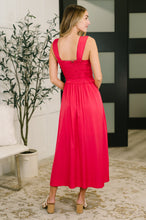 Hold Me Down Midi Dress in Fuchsia - Sunshine Styles Boutique