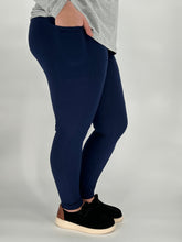 Navy Sports Pocket Leggings