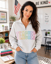 Teacher dot embroidery
