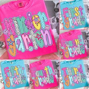 Youth Polka dot preppy back to school