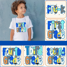 Youth blue back to school