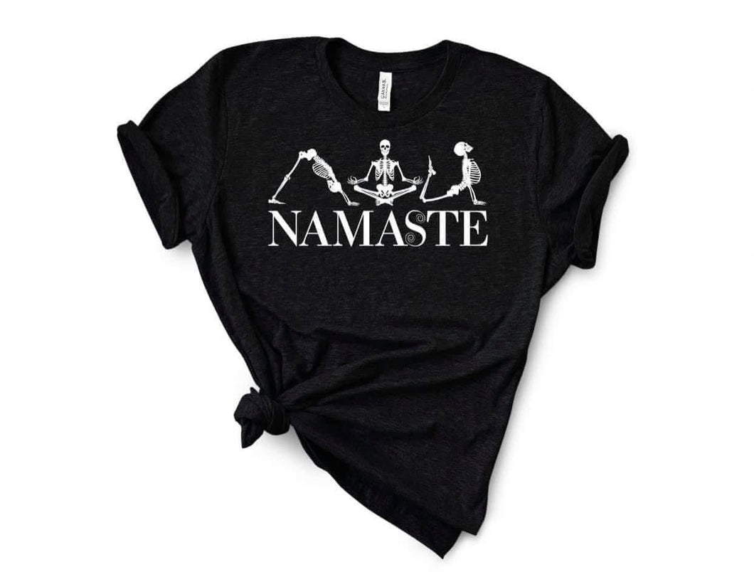 Namaste skeleton