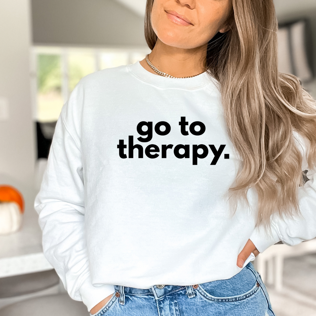 Go to therapy