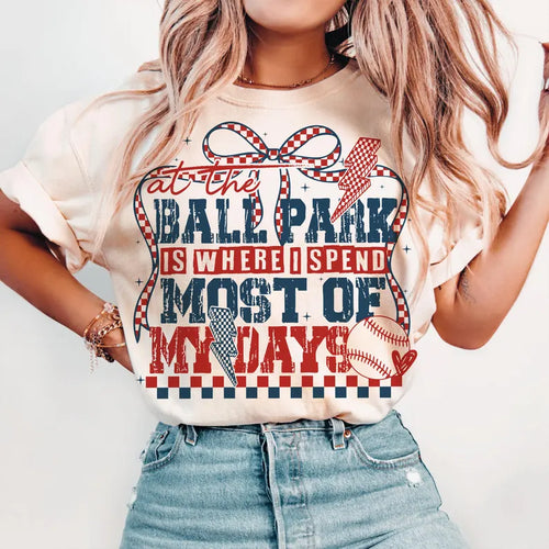 At the ball field
