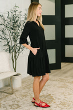 Lizzy Sunday Dress in Black - Sunshine Styles Boutique