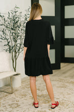 Lizzy Sunday Dress in Black - Sunshine Styles Boutique