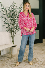 Lizzy Top in Pink Paisley - Sunshine Styles Boutique