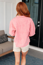 Main Stage Corduroy Jacket in Neon Pink