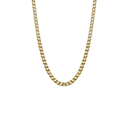 Maker Collection - Gold Curb Necklace Chain