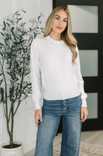 Necessary Closet Space Long Sleeve Top in White - Sunshine Styles Boutique
