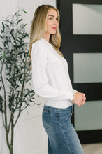 Necessary Closet Space Long Sleeve Top in White - Sunshine Styles Boutique