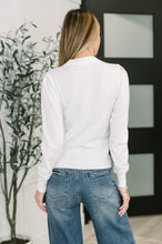 Necessary Closet Space Long Sleeve Top in White - Sunshine Styles Boutique