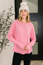 Nice to Each Other Raglan Sleeve Top in Fuchsia