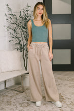 Nights Like This High Waist Palazzo Sweats in Ash Mocha - Sunshine Styles Boutique