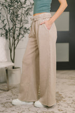 Nights Like This High Waist Palazzo Sweats in Ash Mocha - Sunshine Styles Boutique