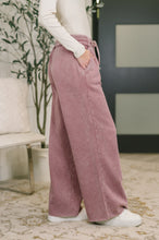 Nights Like This High Waist Palazzo Sweats in Light Rose - Sunshine Styles Boutique