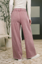 Nights Like This High Waist Palazzo Sweats in Light Rose - Sunshine Styles Boutique