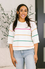 Normal Volume Striped Sweater - Sunshine Styles Boutique