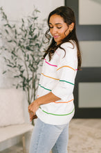 Normal Volume Striped Sweater - Sunshine Styles Boutique