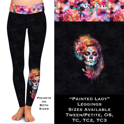 Painted Lady Leggings with Pockets