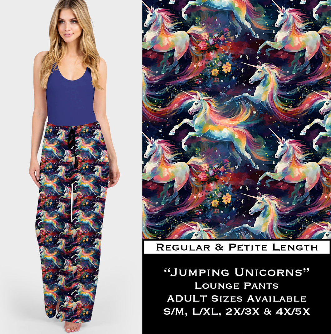 Jumping Unicorns Lounge Pants