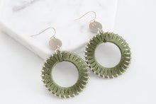 Pinnie Collection - Silver Moss Earrings