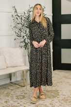 Promotional Proposal Collared Dress in Black and Khaki - Sunshine Styles Boutique