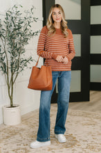 Rust Revival Long Sleeve Knit Top