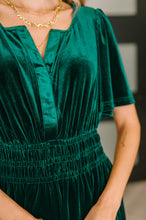 Softest Touch Velvet Tiered Dress
